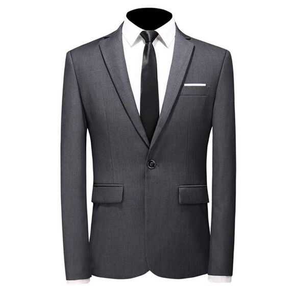 Mogu Men’s Gray Jacket Size 34 NWT - Picture 1 of 12